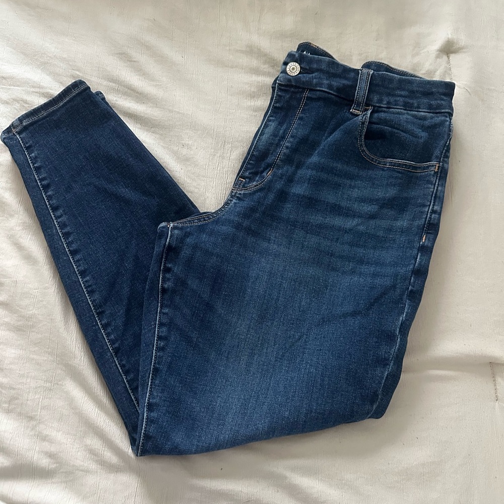 American Eagle Outfitters Dark Blue Denim jeans